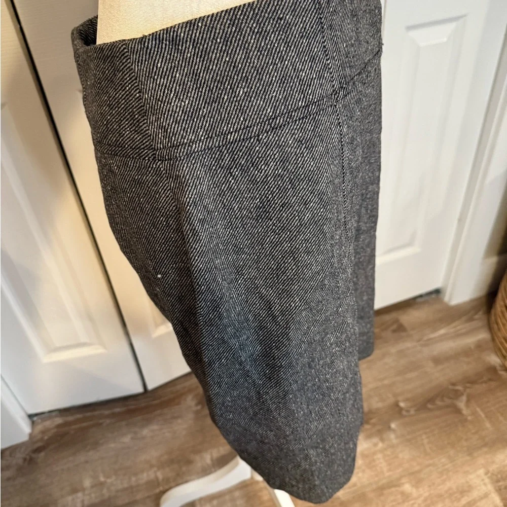 Banana Republic, Gray Tweed Pencil Skirt Size 10